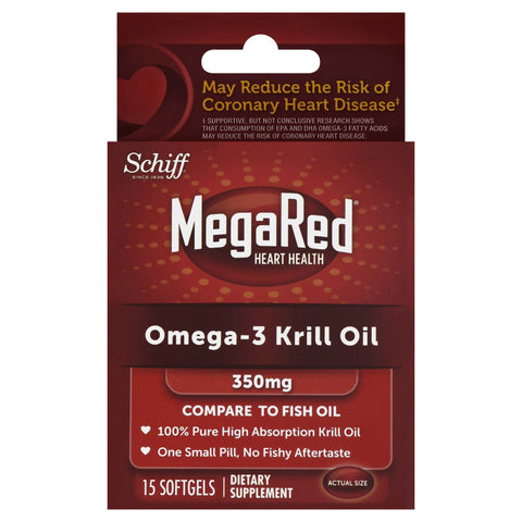 MegaRed Omega 3 Krill Oil 350mg Supplement