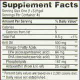 MegaRed Extra Strength Omega 3 Krill Oil 500mg Supplement