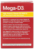 Schiff Mega-D3 Vitamin D3 5000 IU with Resveratrol and Red Wine Extract Supplement, 90 Count