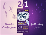 Move Free Night Glucosamine Chondroitin and Melatonin Joint Supplement, 80 Count