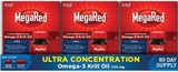 MegaRed Advanced 4-in-1 2x Concentrated Omega, 500mg