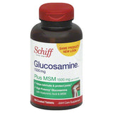 Schiff Glucosamine 1500mg Plus MSM 1500mg and Hyaluronic Acid, Joint Supplement, 150 Count