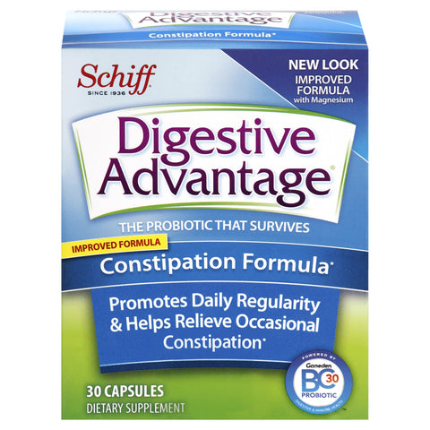 Digestive Advantage Constipation Formula Probiotic Capsules, 30 Count