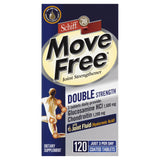 Move Free Double Strength Glucosamine Chondroitin and Hyaluronic Acid Joint Supplement, 120 Count