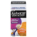 Airborne Dual Action Beta Immune Booster & Anti-Oxidant Immune Support Supplement, Chewable Vitamin C 1000mg Immune Support Supplement Tablets