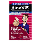 Airborne Chewable Vitamin C 1000mg Immune Support Supplement Tablets