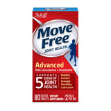 Move Free Triple Strength Glucosamine Chondroitin and Hyaluronic Acid Joint Supplement, 80 Count